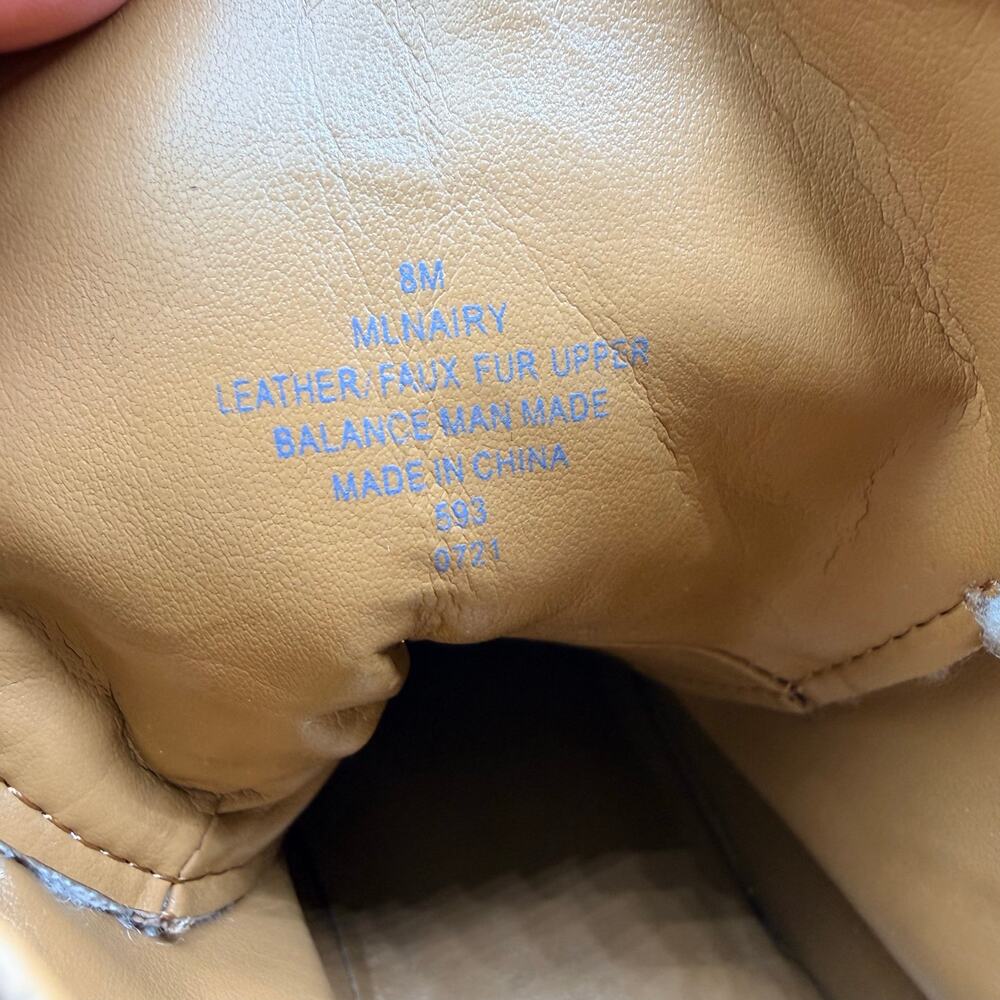 Marc Fisher Ltd MLNAIRY Shearling Lug Sole Hiker Boots Women’s 8M - Picture 15 of 15